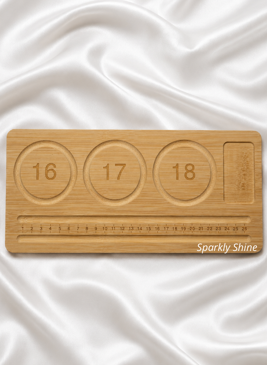 Plateau en bois pour Confections