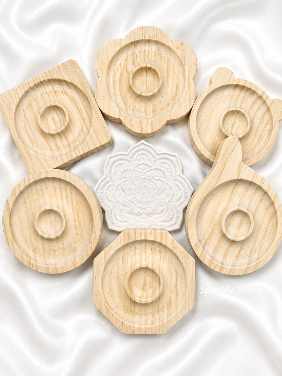 Support pour Bracelet en bois (1pc au choix)