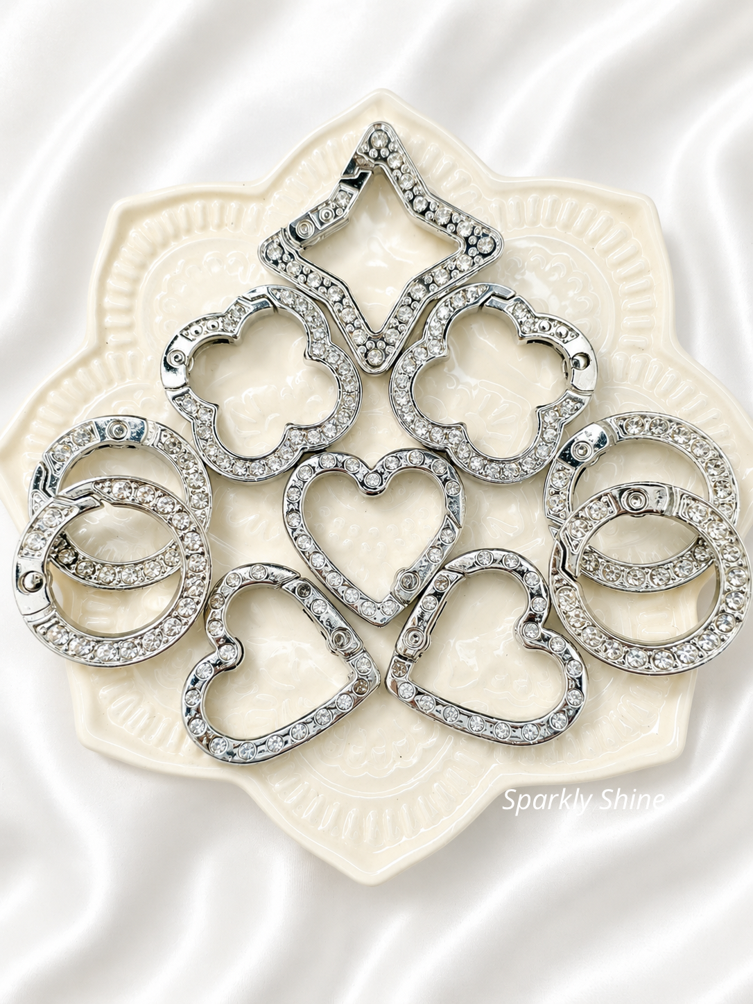 Mousquetons Strass
