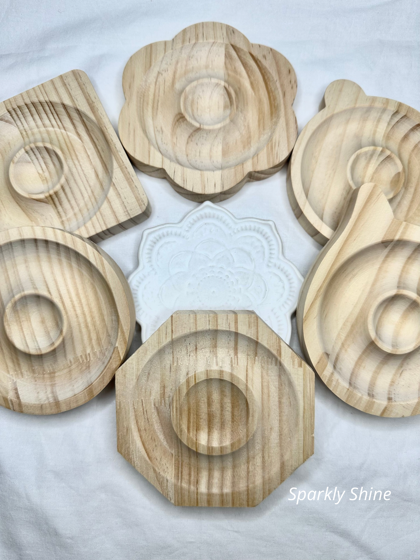 Support pour Bracelet en bois (1pc au choix)