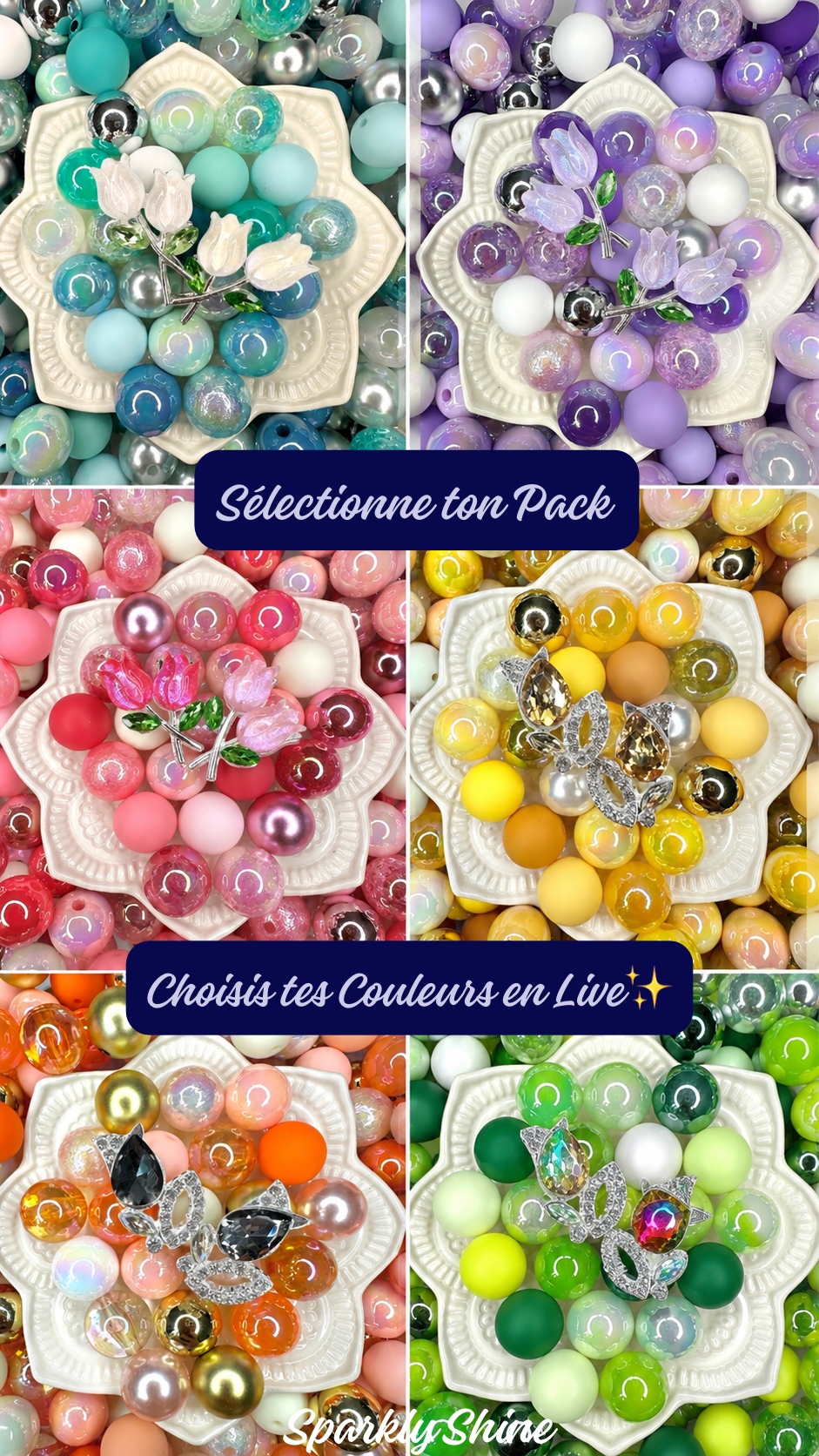 Perles pour Stylos et Bijoux de Téléphone