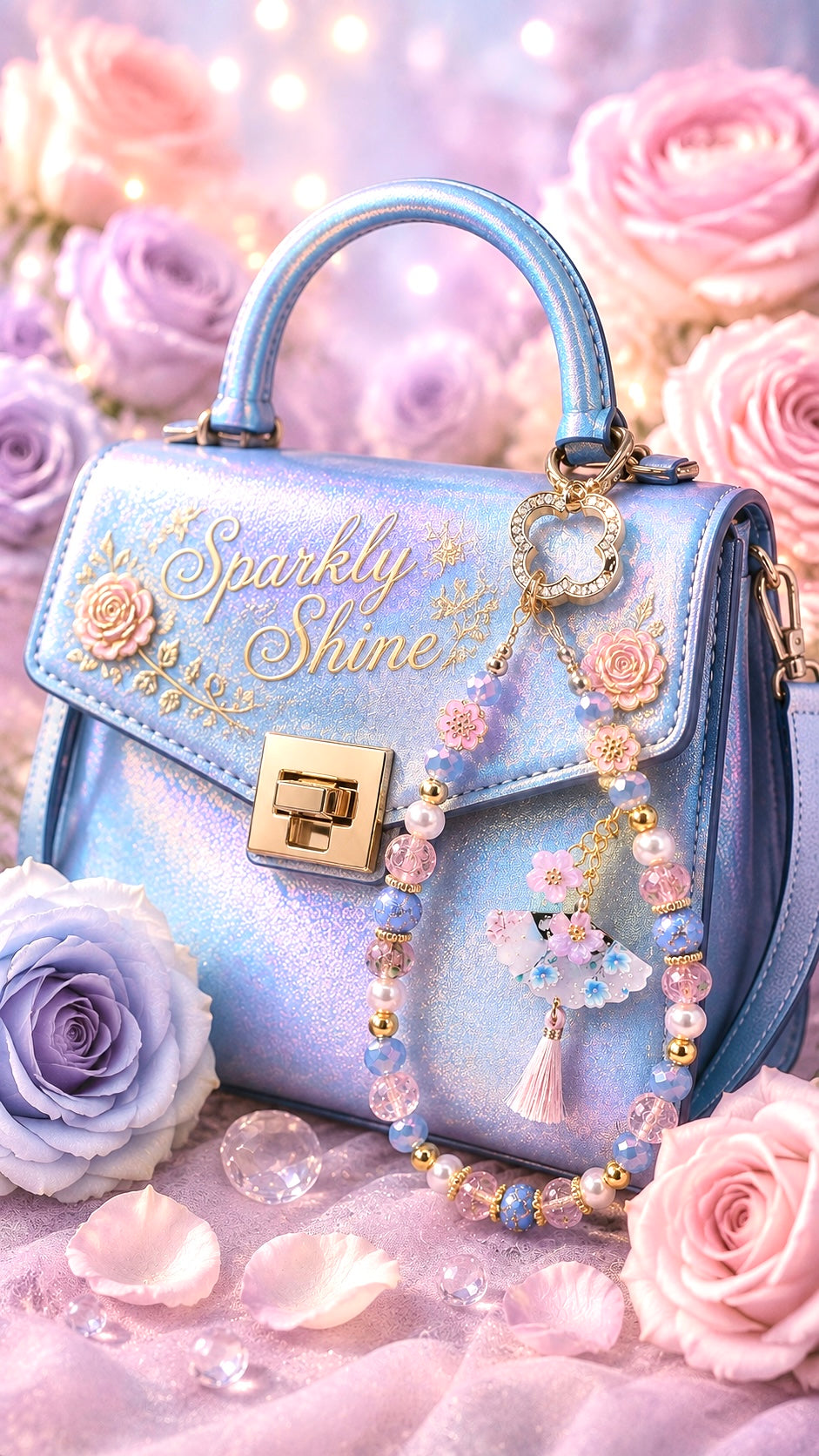 ✨Collection Spéciale Perles Inspiration Murano ✨ Éclat d'un Duo de Roses