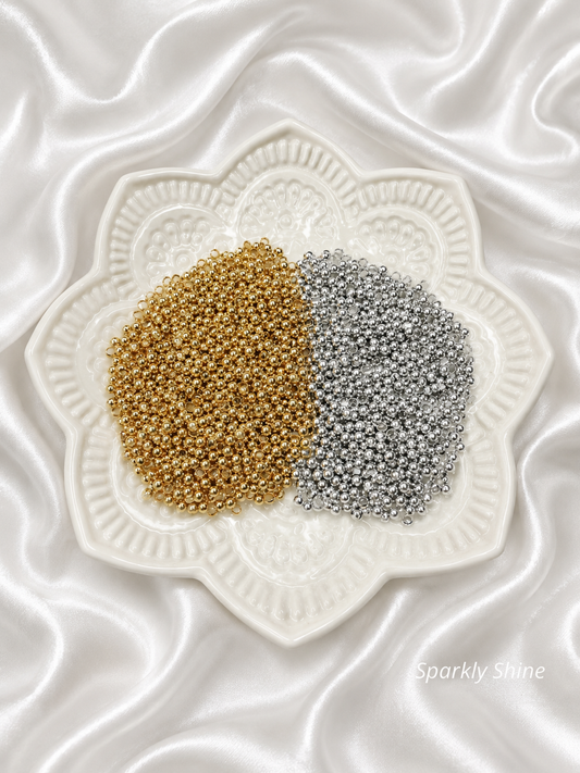 Perles à écraser rondes