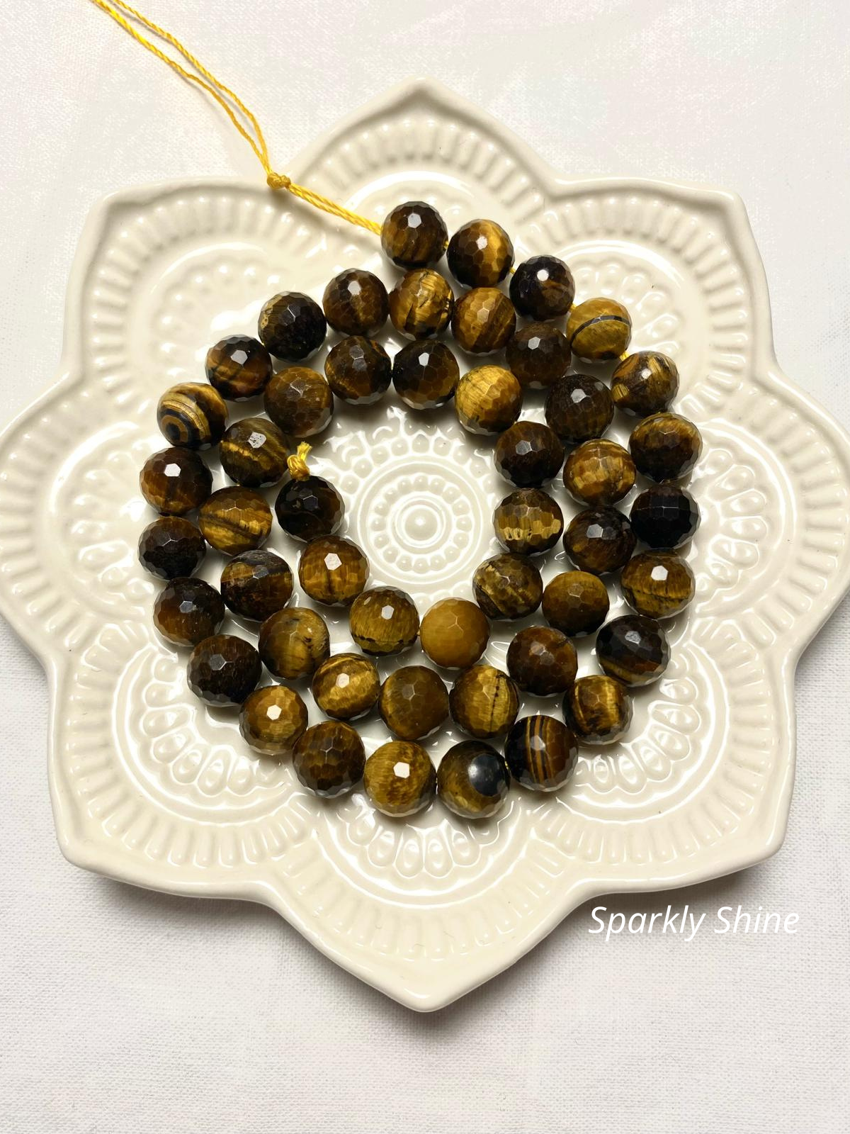 Pierres Naturelles à Facettes (3mm-8mm 22-24perles)