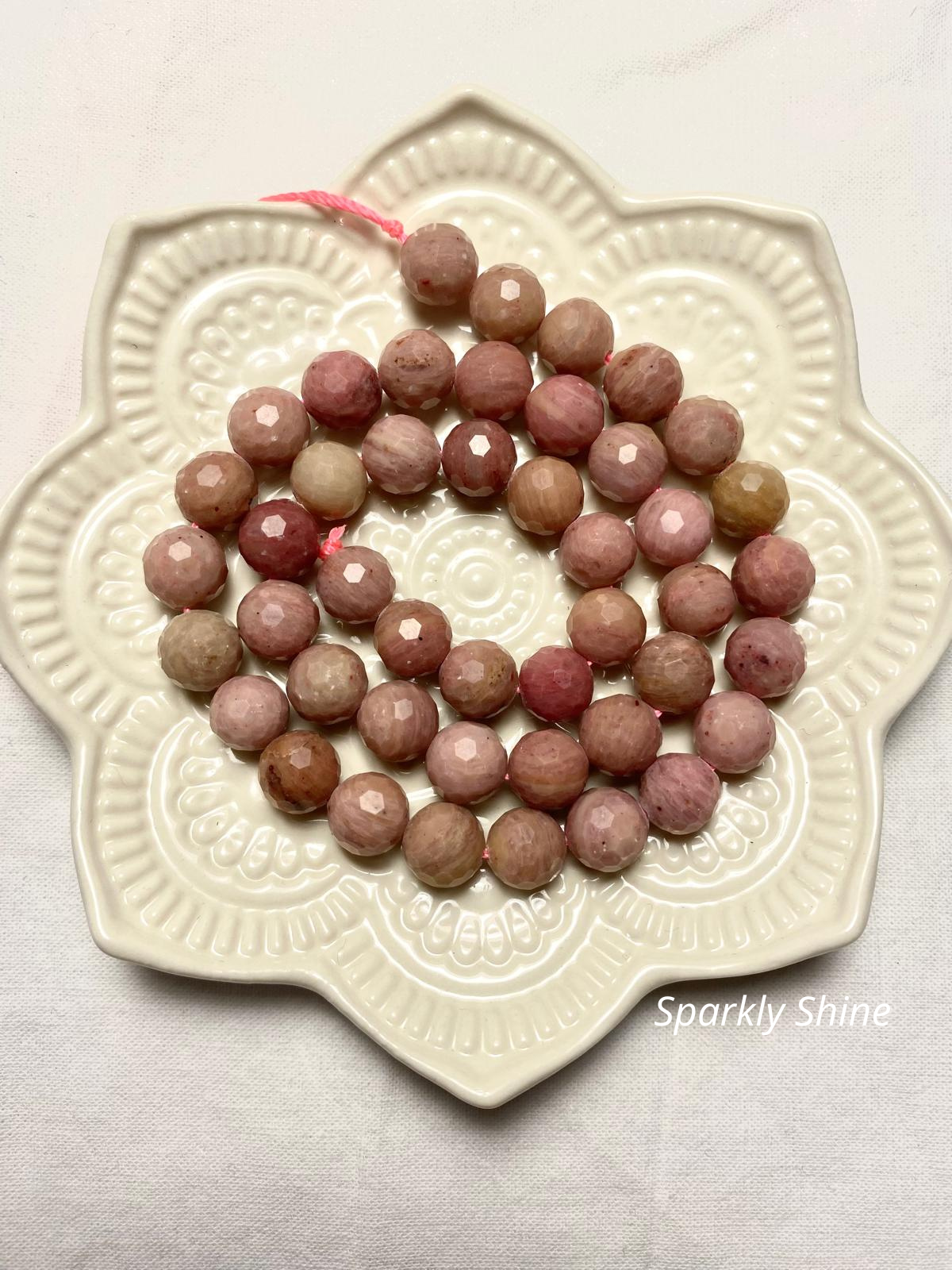 Pierres Naturelles à Facettes (3mm-8mm 22-24perles)
