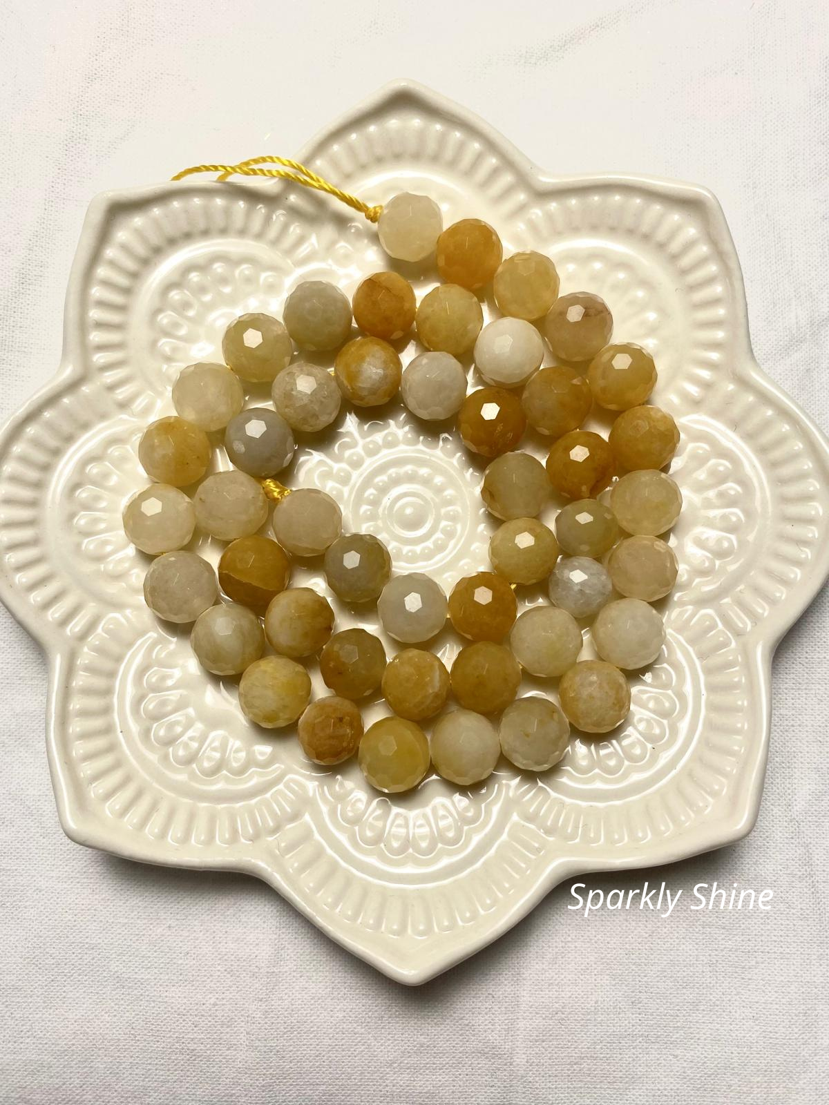 Pierres Naturelles à Facettes (3mm-8mm 22-24perles)