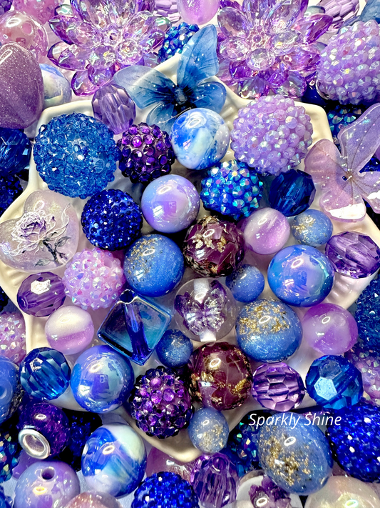 Velours Irisé Royal