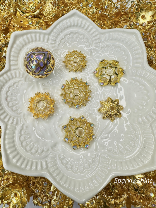 Intercalaires Diamants Golden