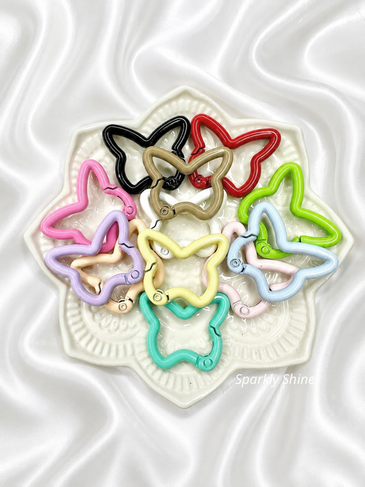 Mousquetons Colorés Papillon