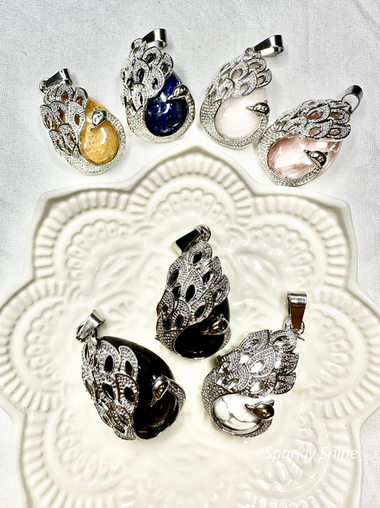 Pendentif Pierre Naturelle