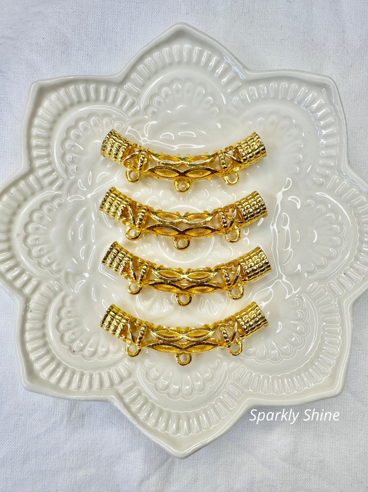 Connecteurs Courbes Argentés/Dorés