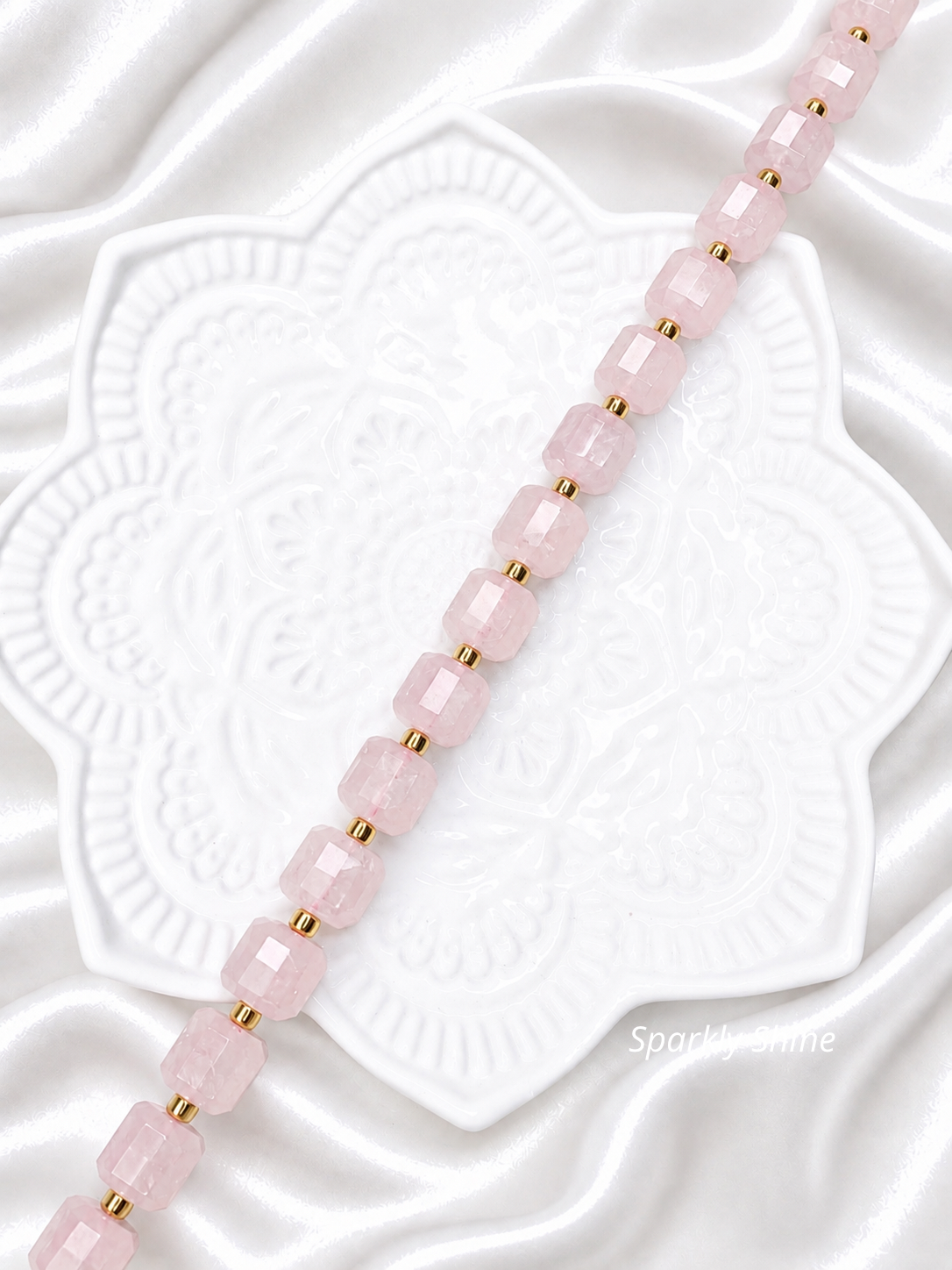 Pierres Naturelles - Cube Facetté 8mm (15perles)