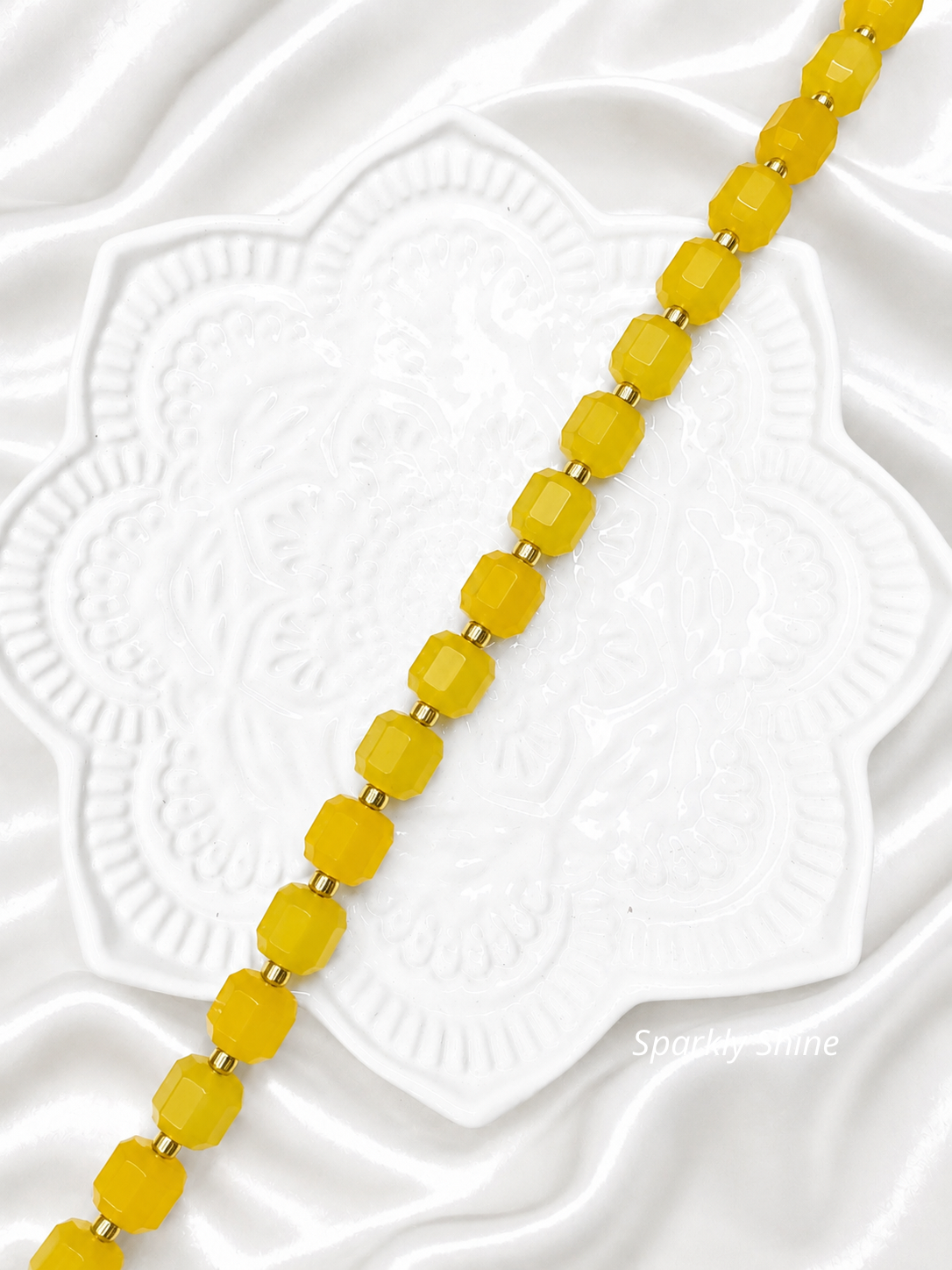 Pierres Naturelles - Cube Facetté 8mm (15perles)