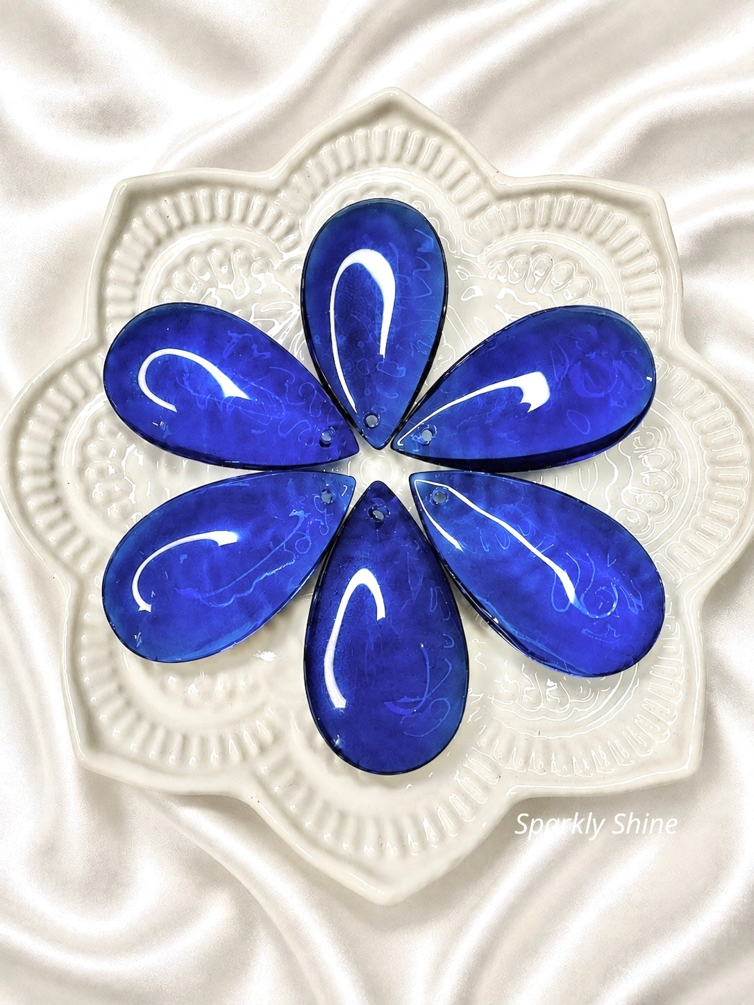 Lot de Cristaux Gouttes (Grand Modèle Lisse)