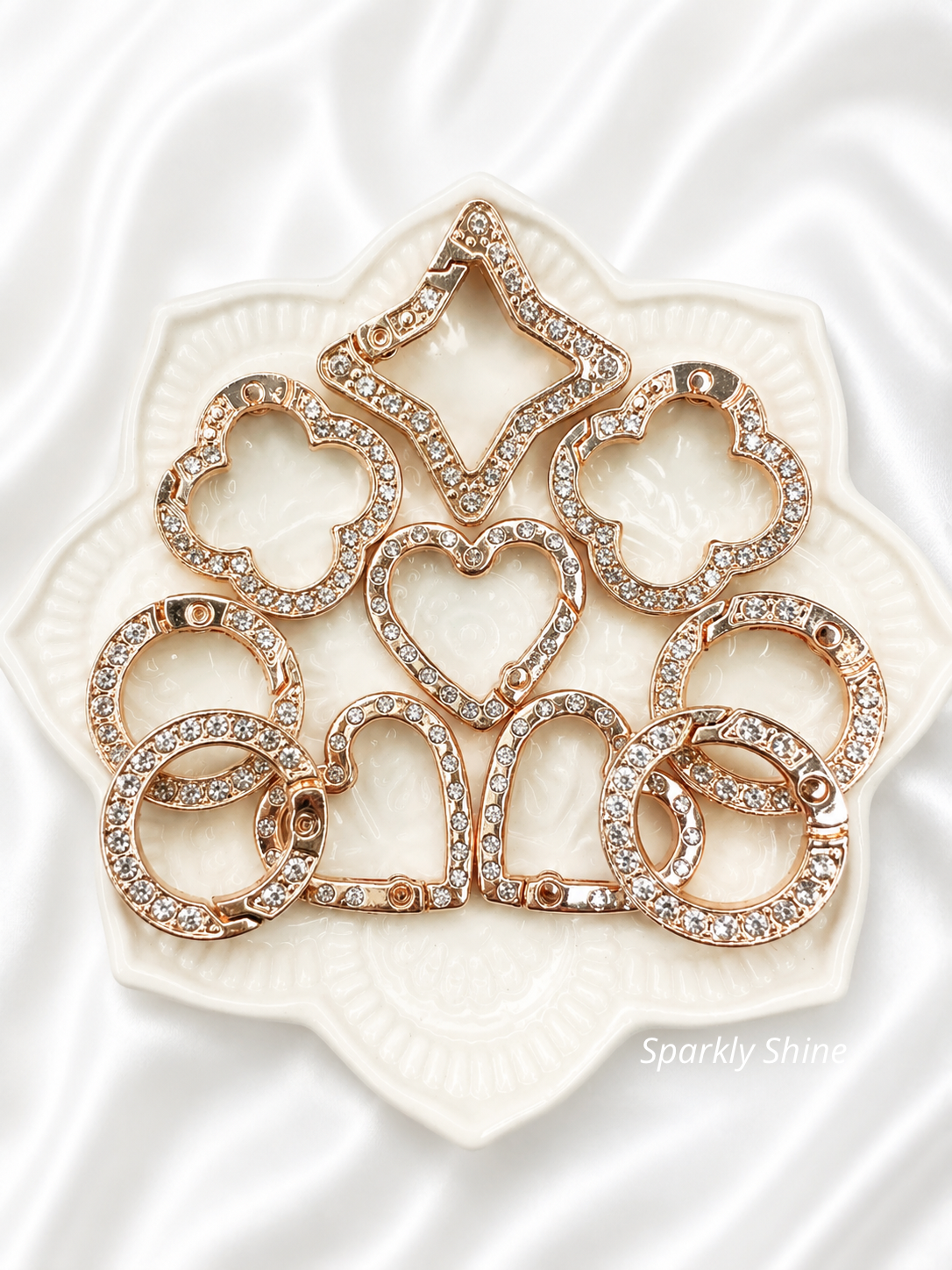 Mousquetons Strass